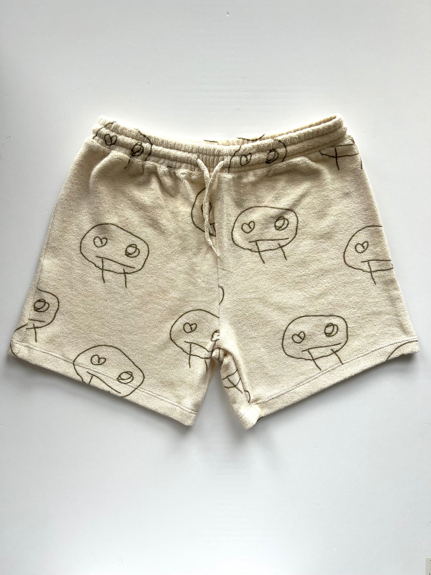 Another Fox Fred Face Terry Shorts - Age 9-10y (BNWT)