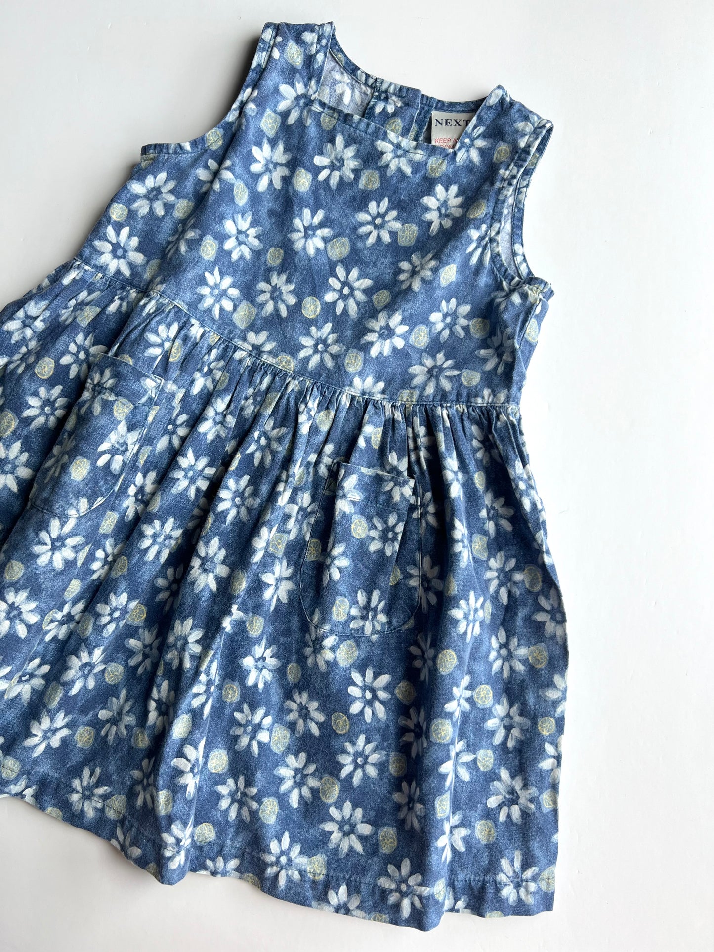 Next Vintage Floral Dress - Age 12-18m