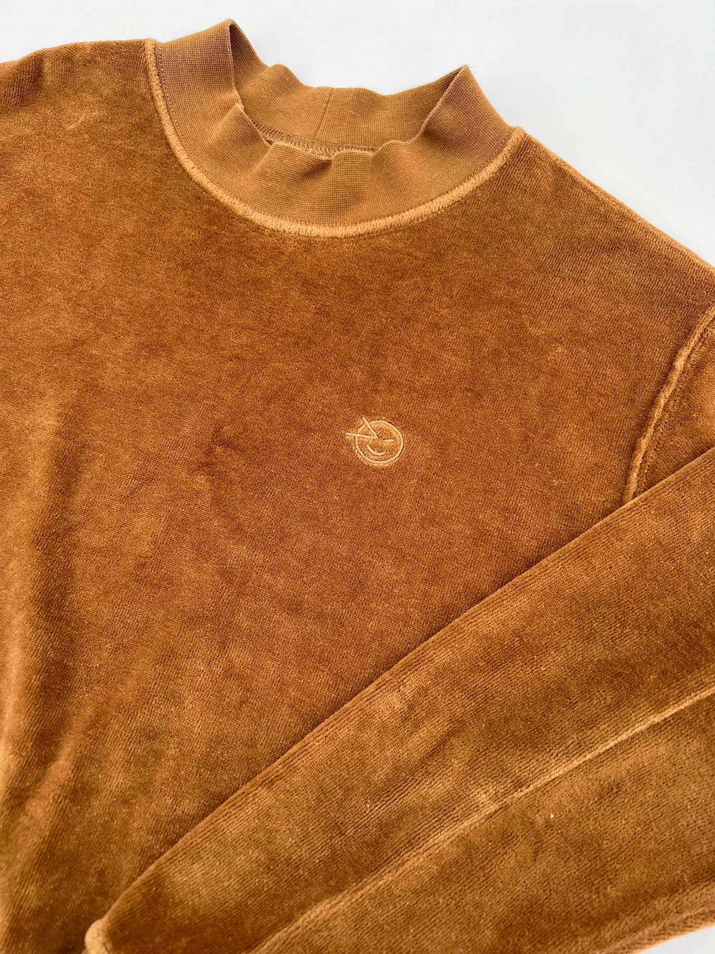 Wynken Kids Brown Velour Daily Sweatshirt - Age 8y
