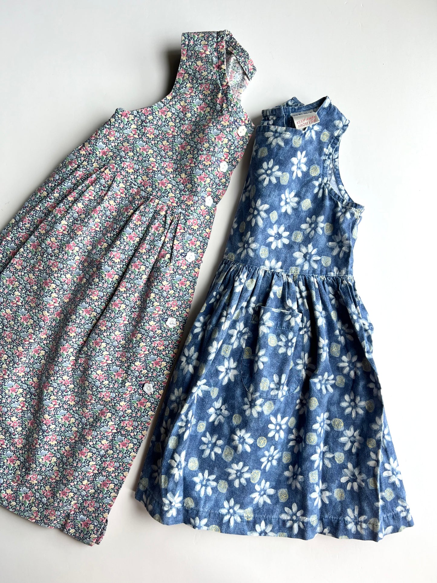 Next Vintage Floral Dress - Age 12-18m