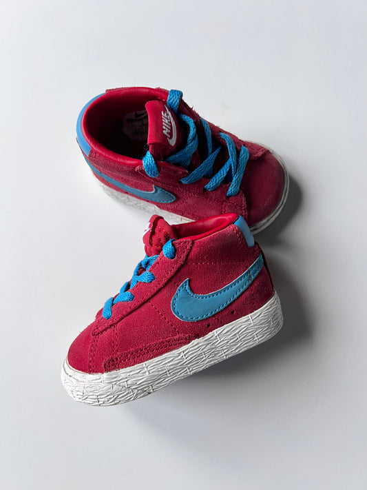 Nike Blazer Red & Blue Mid ‘77 - Size 3uk Infant