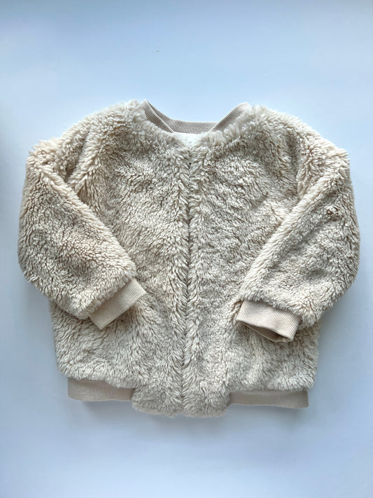 Hunter + Rose Zip Up Faux Fur Jacket - Age 3-4y