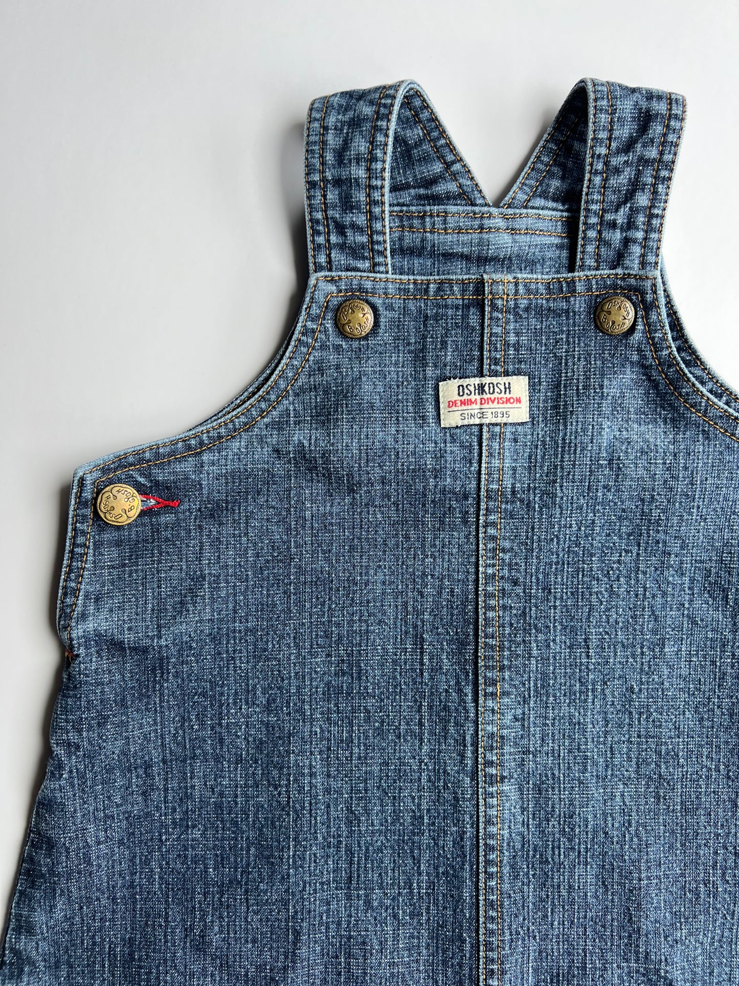 Oshkosh Vintage Denim Dress Age 1 (runs very big 2y+)