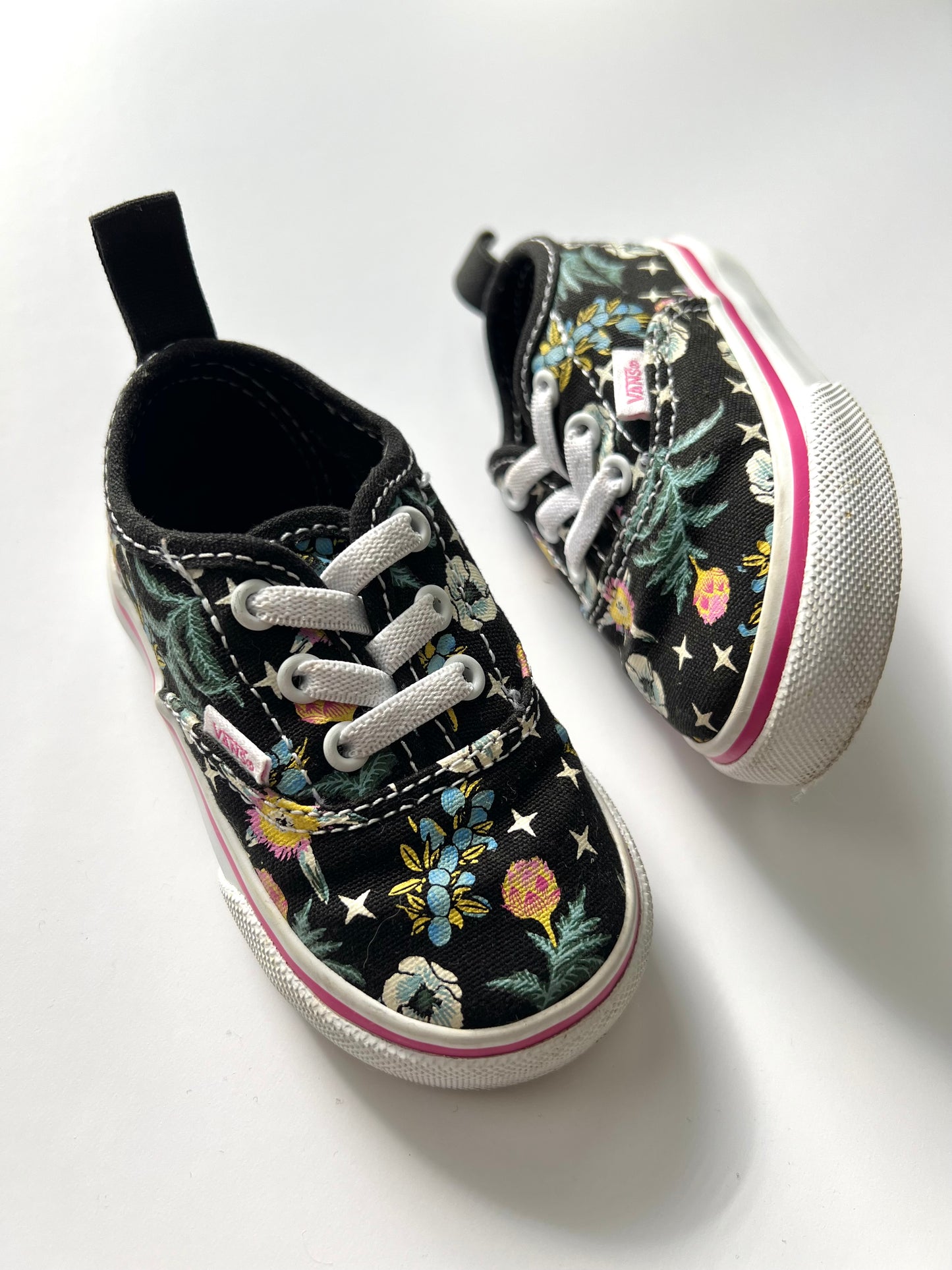 Vans Floral Authentic Shoes - Size 4uk Infant