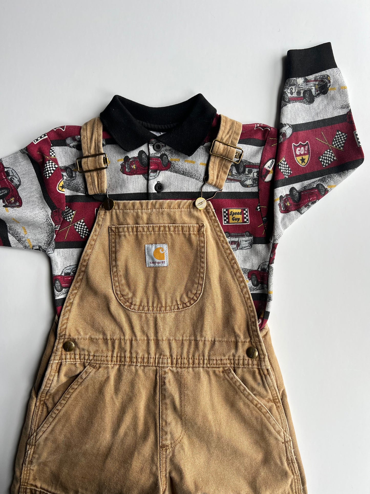 Healthtex Vintage Racer Long Sleeve Top - Age 4T