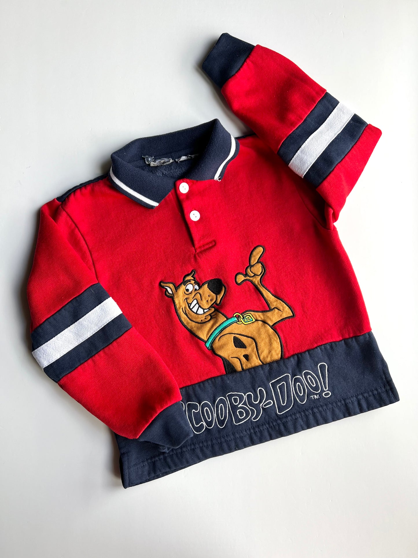 Scooby Doo Wear Vintage Polo Shirt Jumper - Approx 5y (see measurements)