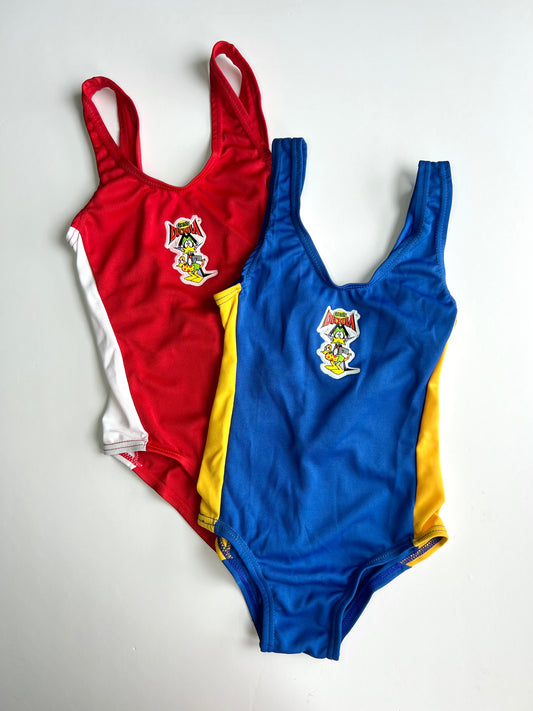 Count Duckula 80s Vintage Swimming Costumes