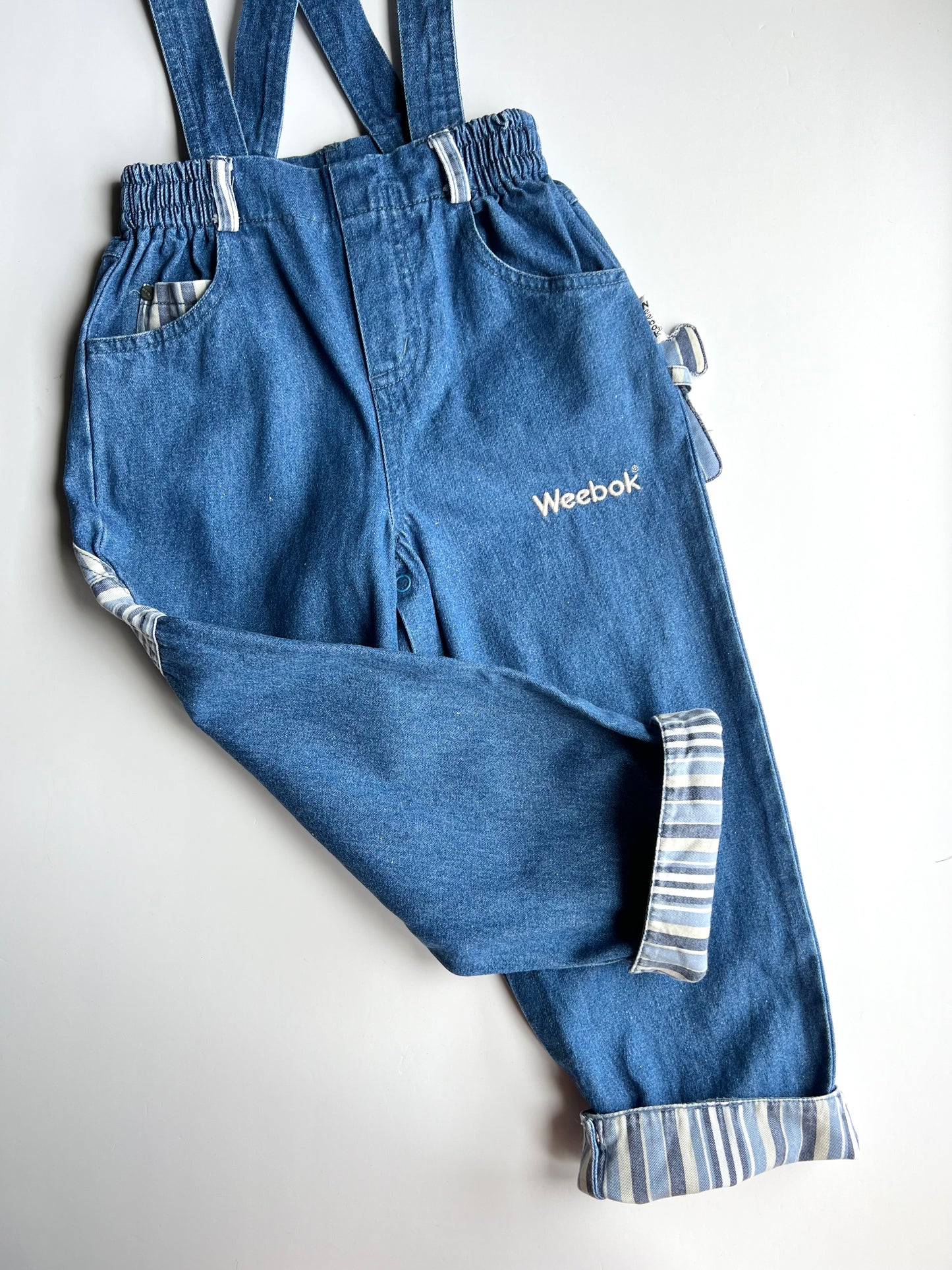 Weebok Vintage Workwear Stripe Jeans - Age 4T