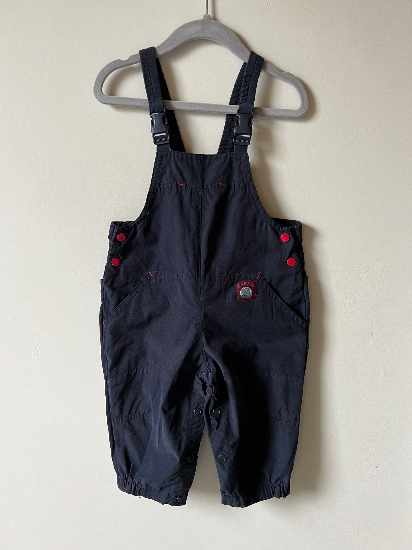 Vintage Babar Dungarees - Age 12m