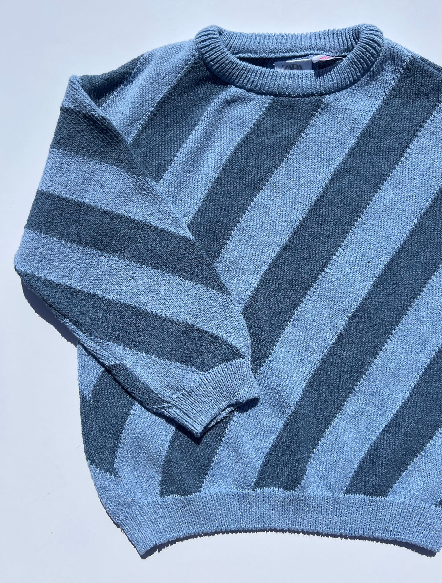 Zara Stripe Lightweight Knit - Age 4-5y