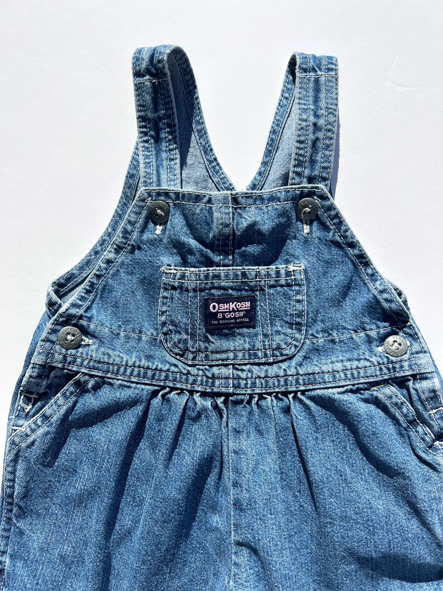 Oshkosh Vintage Dungarees - Size LG (best fit 6-12m)