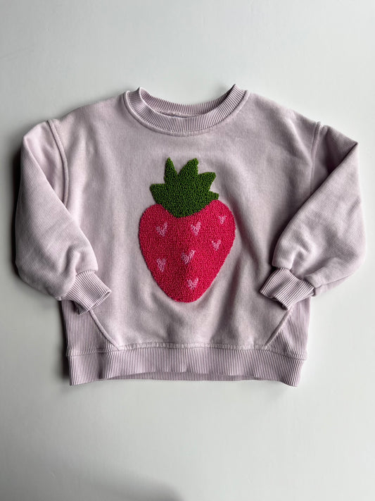 Zara Strawberry Crew Neck - Age 1.5y