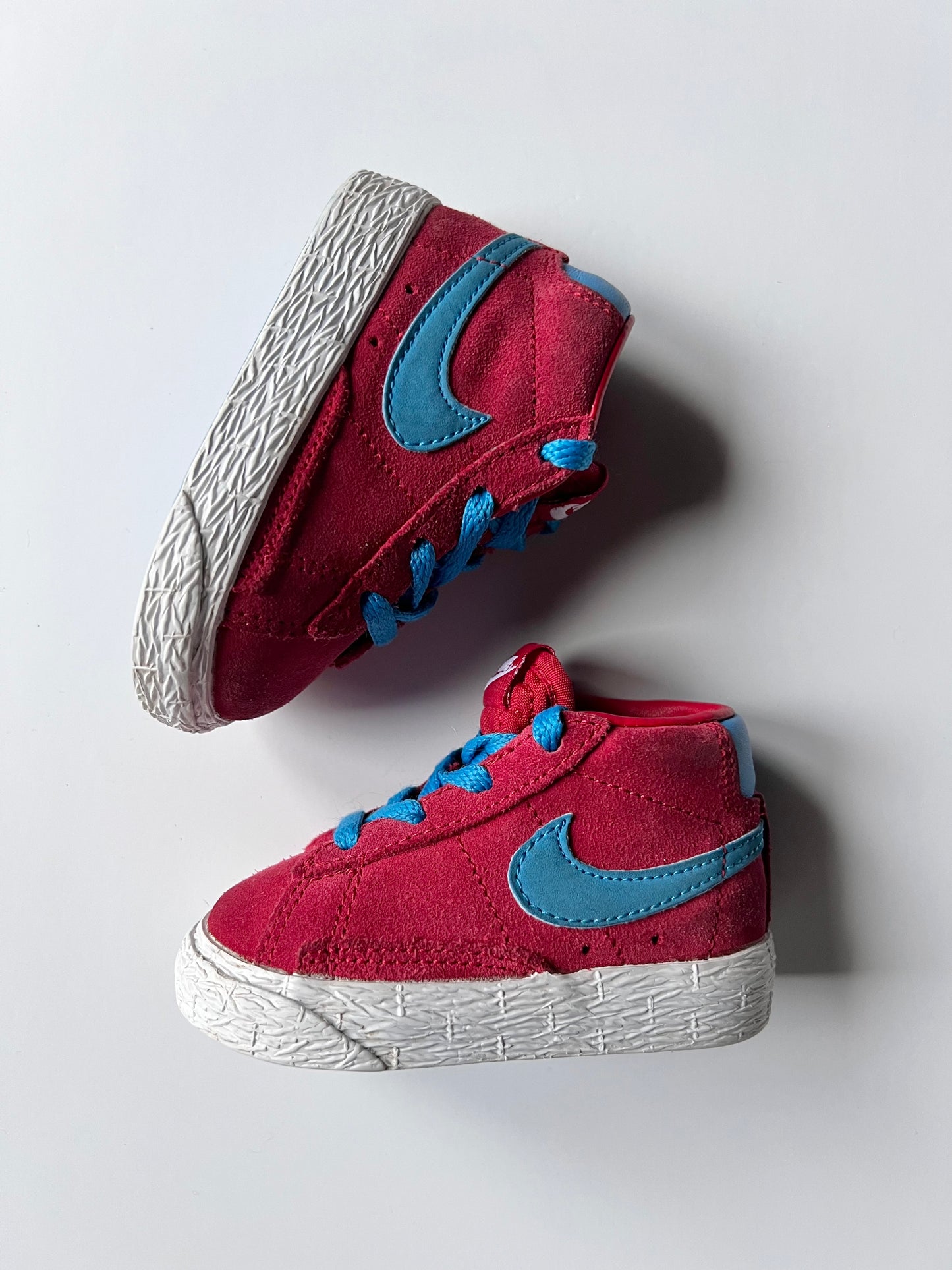 Nike Blazer Red & Blue Mid ‘77 - Size 3uk Infant