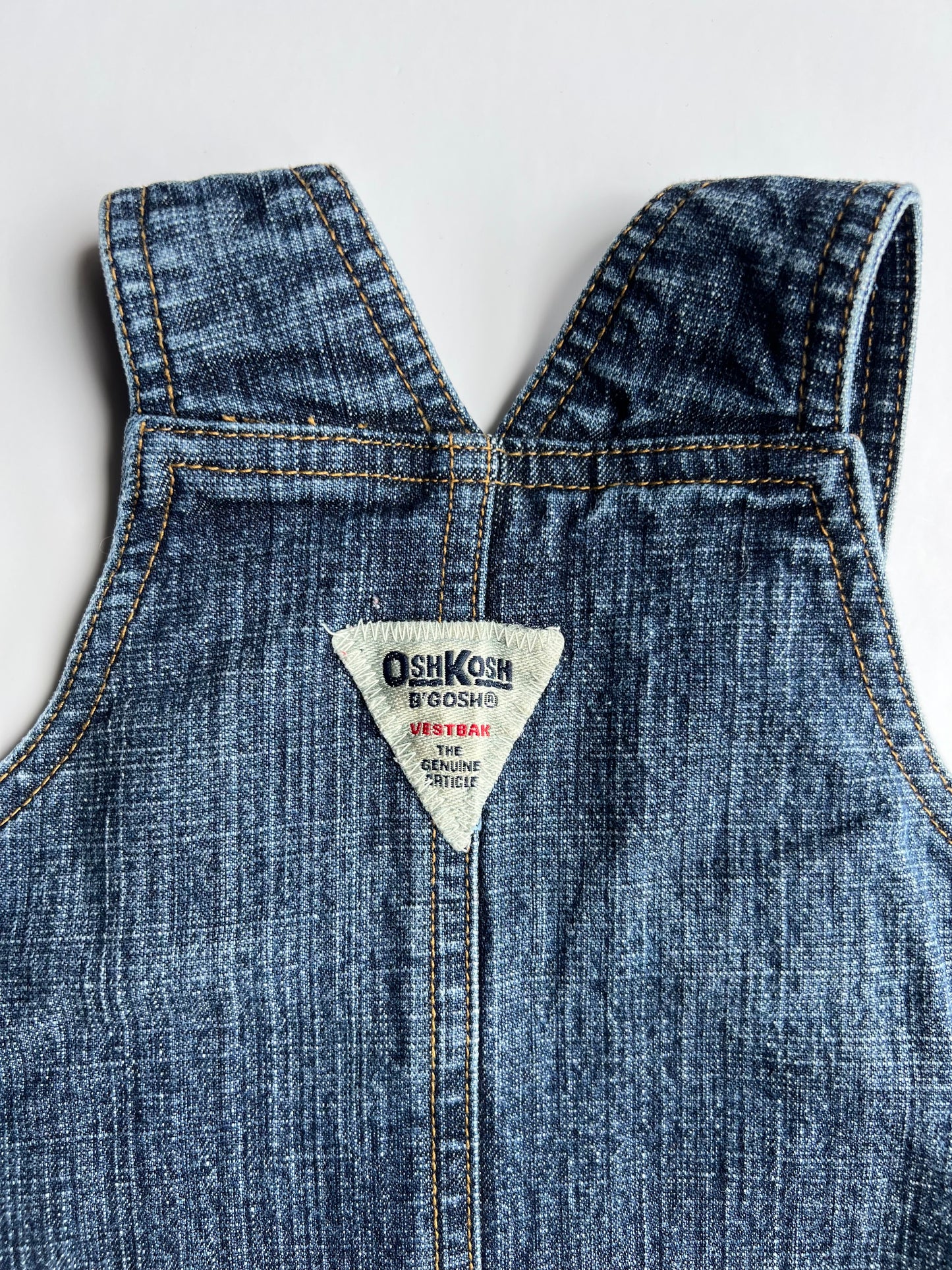 Oshkosh Vintage Denim Dress Age 1 (runs very big 2y+)