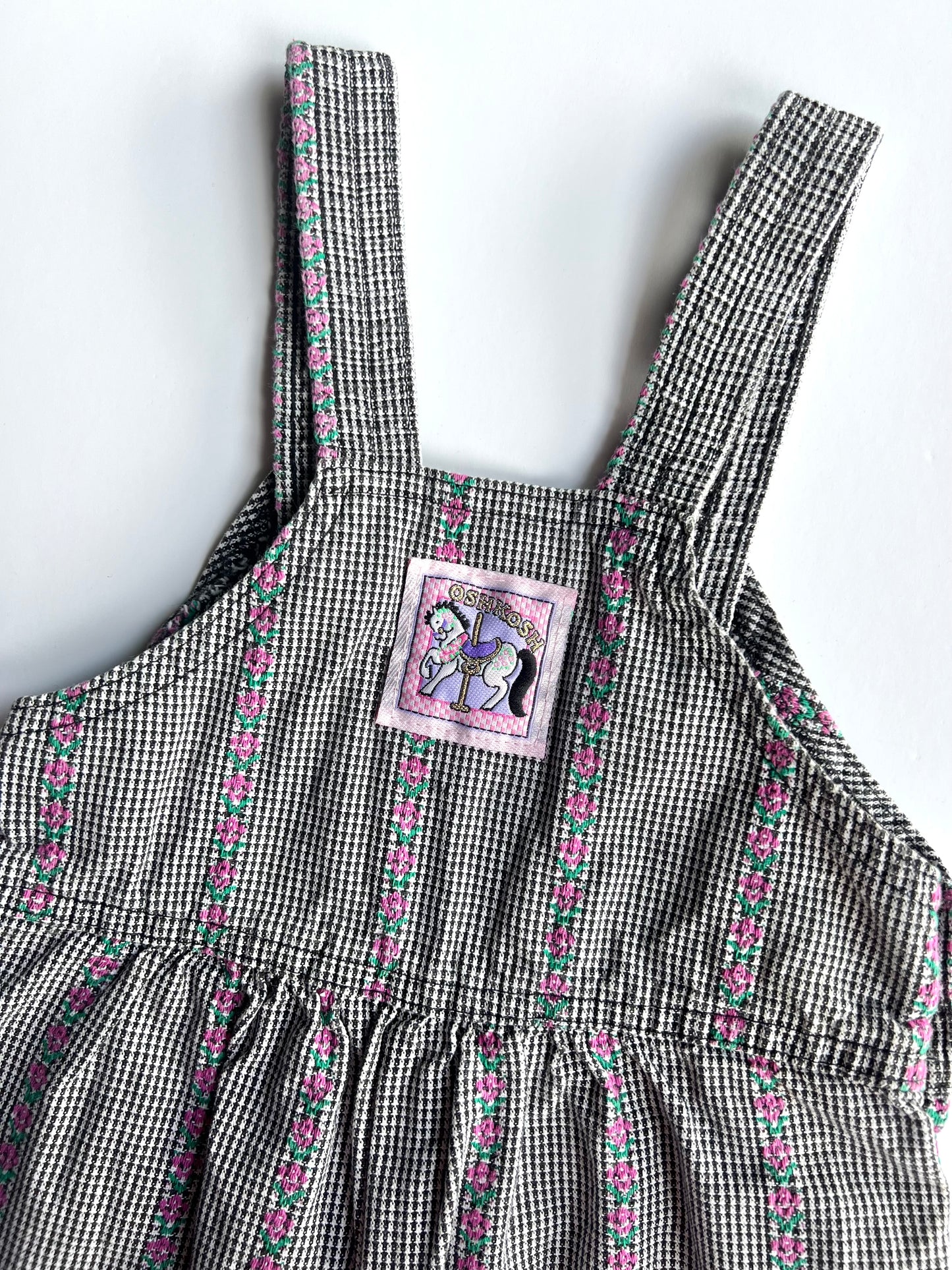 Oshkosh USA Vintage Bubble Overalls - Age 24m