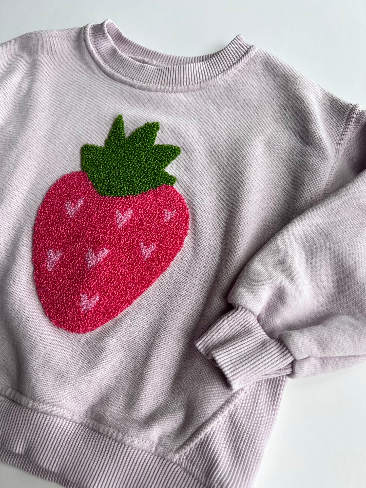 Zara Strawberry Crew Neck - Age 1.5y