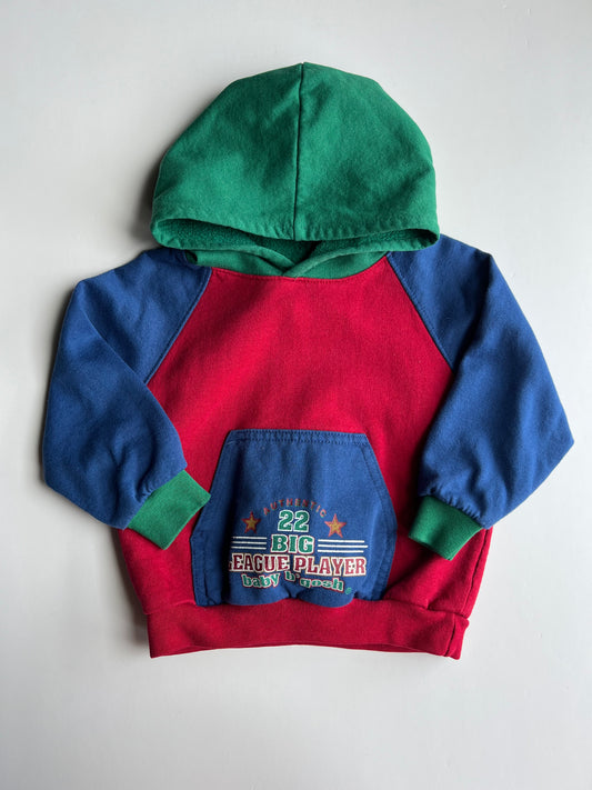 Oshkosh Vintage Colour-block Hoodie - Age 18m