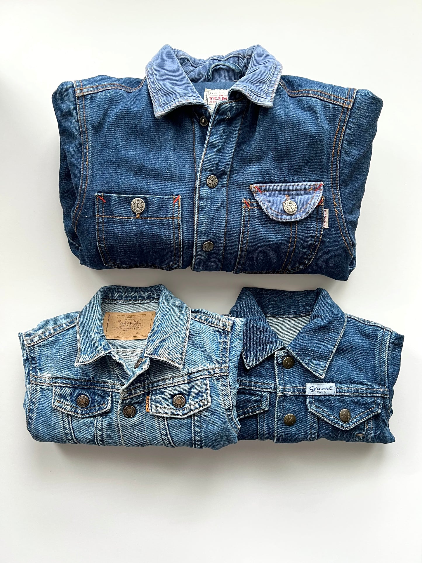 Trader Jeans Vintage Lined Denim Jacket - Age 5y