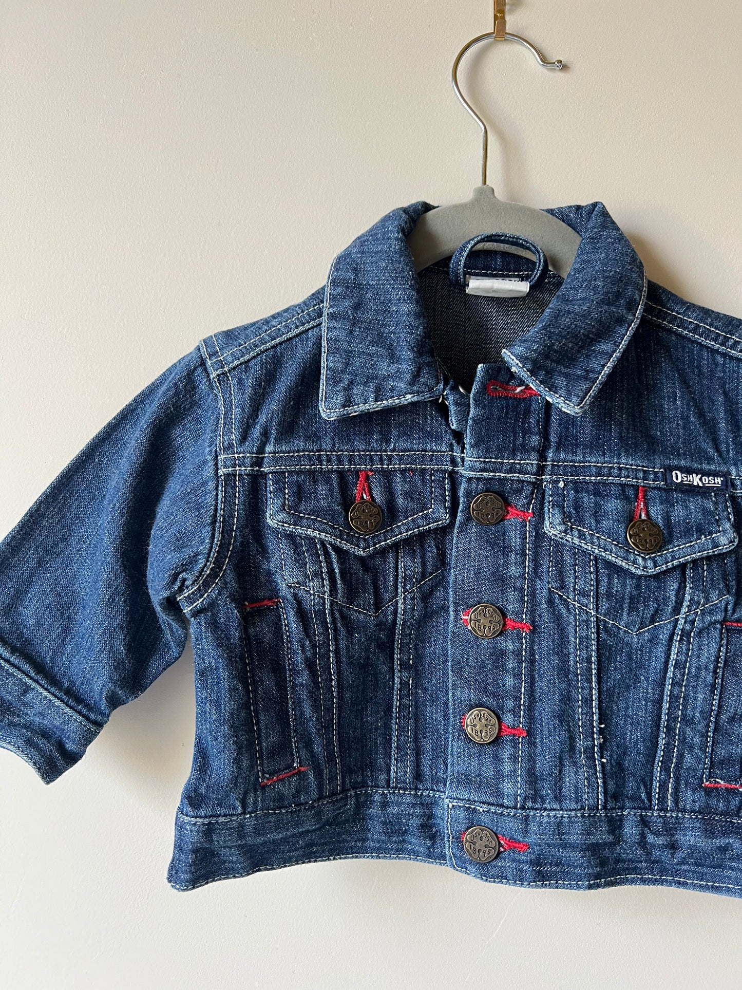 Oshkosh Vintage Denim Jacket - Age 3m