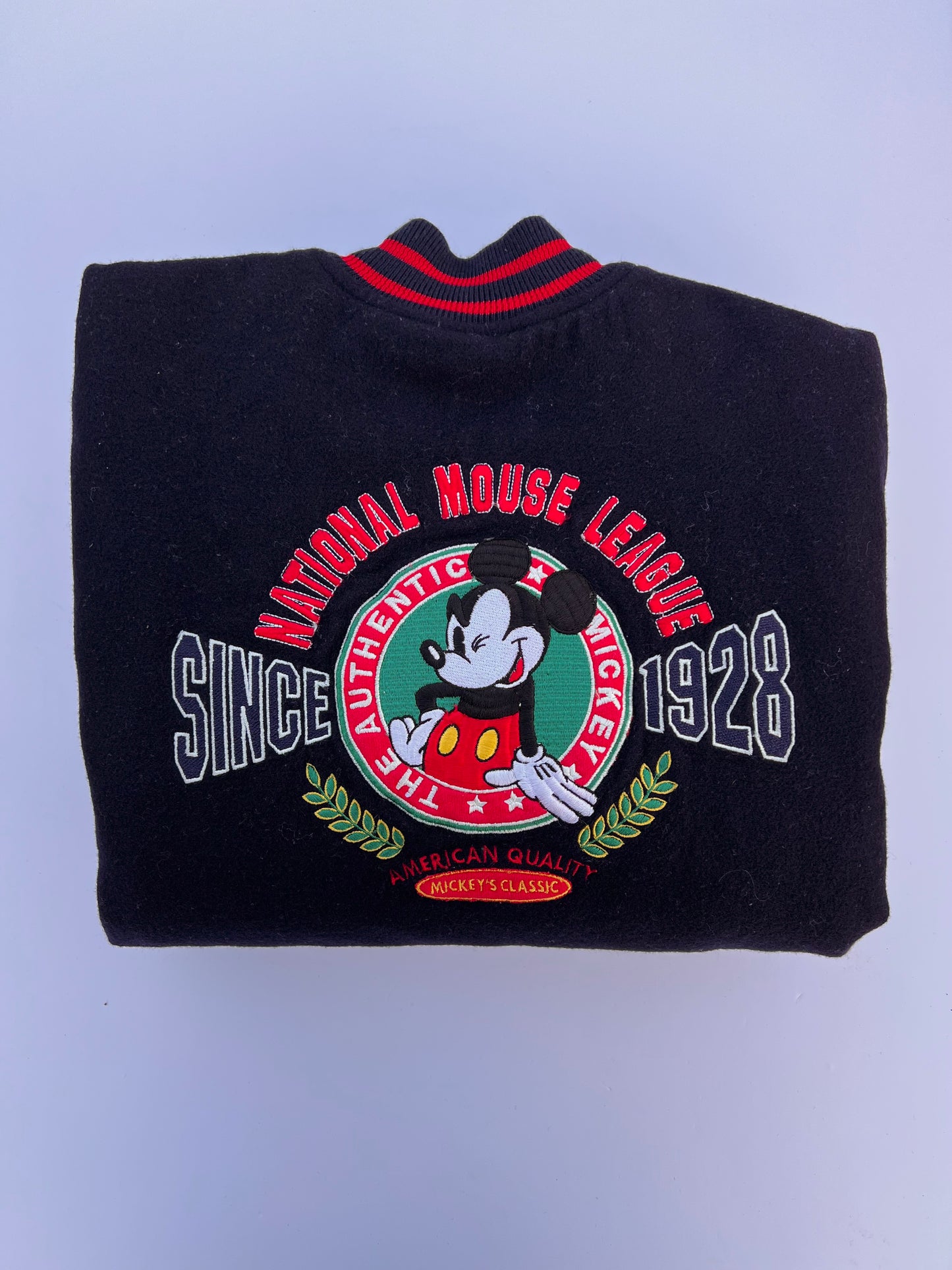 Mickey Mouse Vintage DisneyLand Paris Bomber Jacket - Age 6-8y