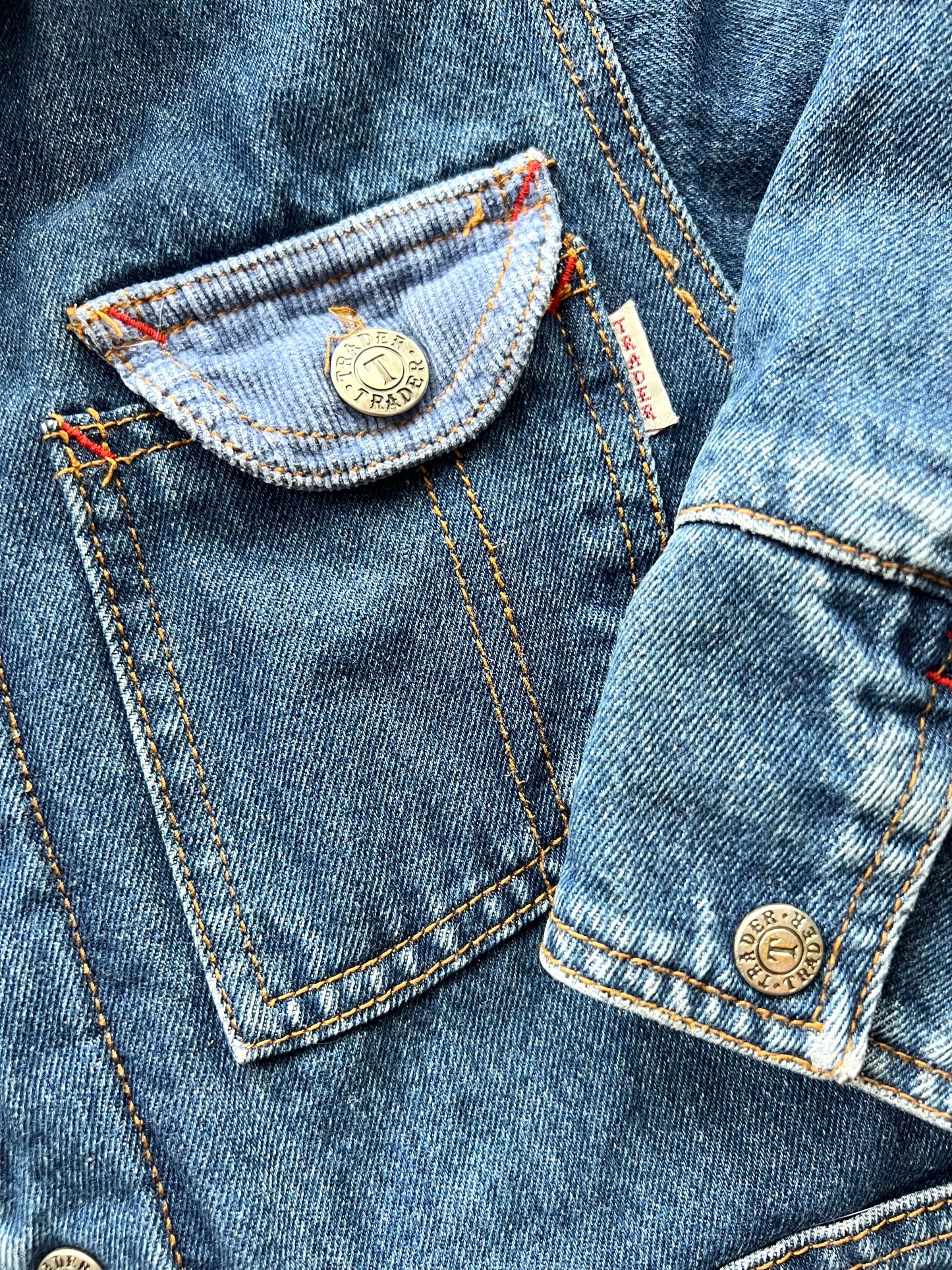 Trader Jeans Vintage Lined Denim Jacket - Age 5y