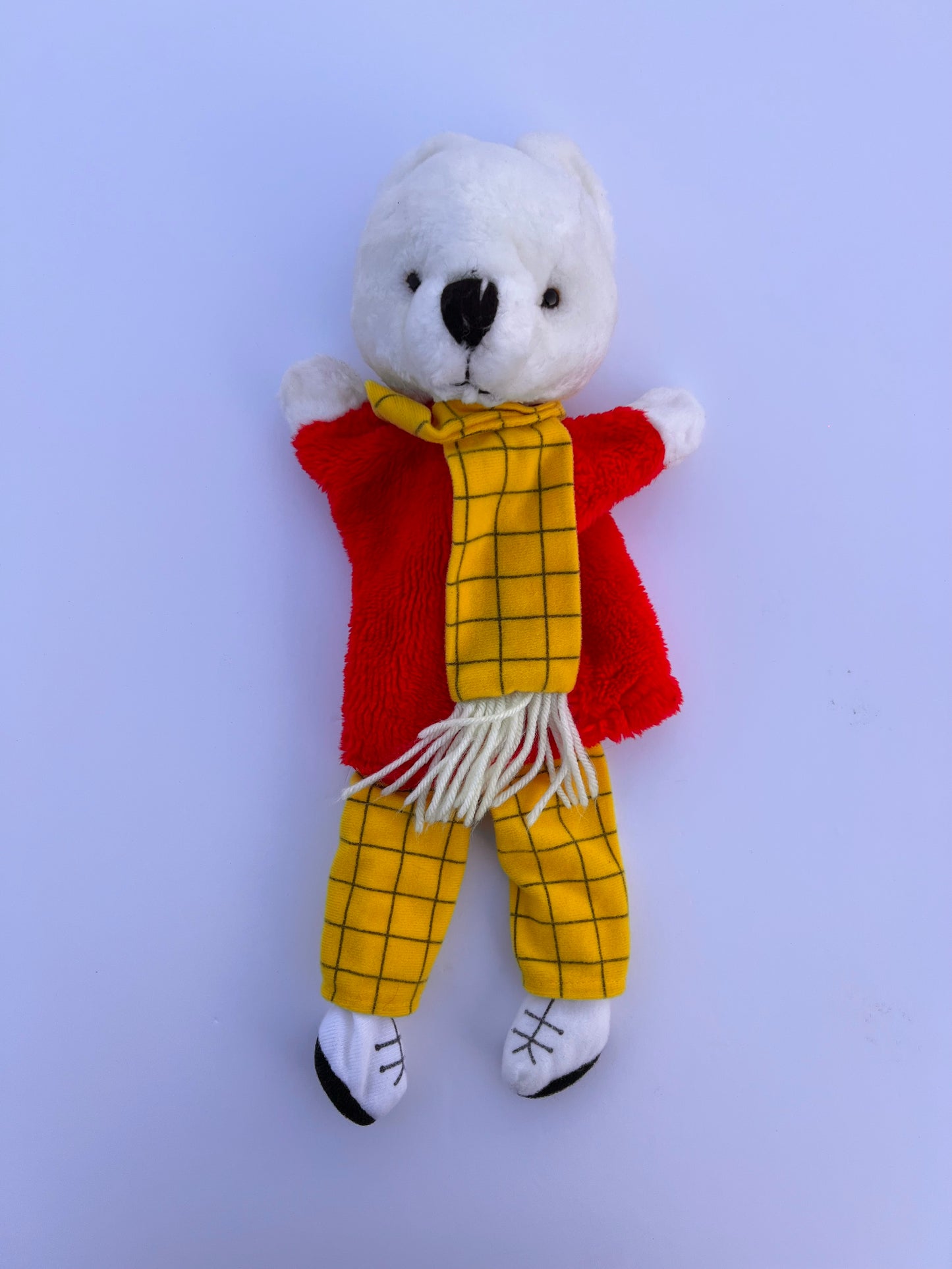 Rupert 80s Vintage Handpuppet