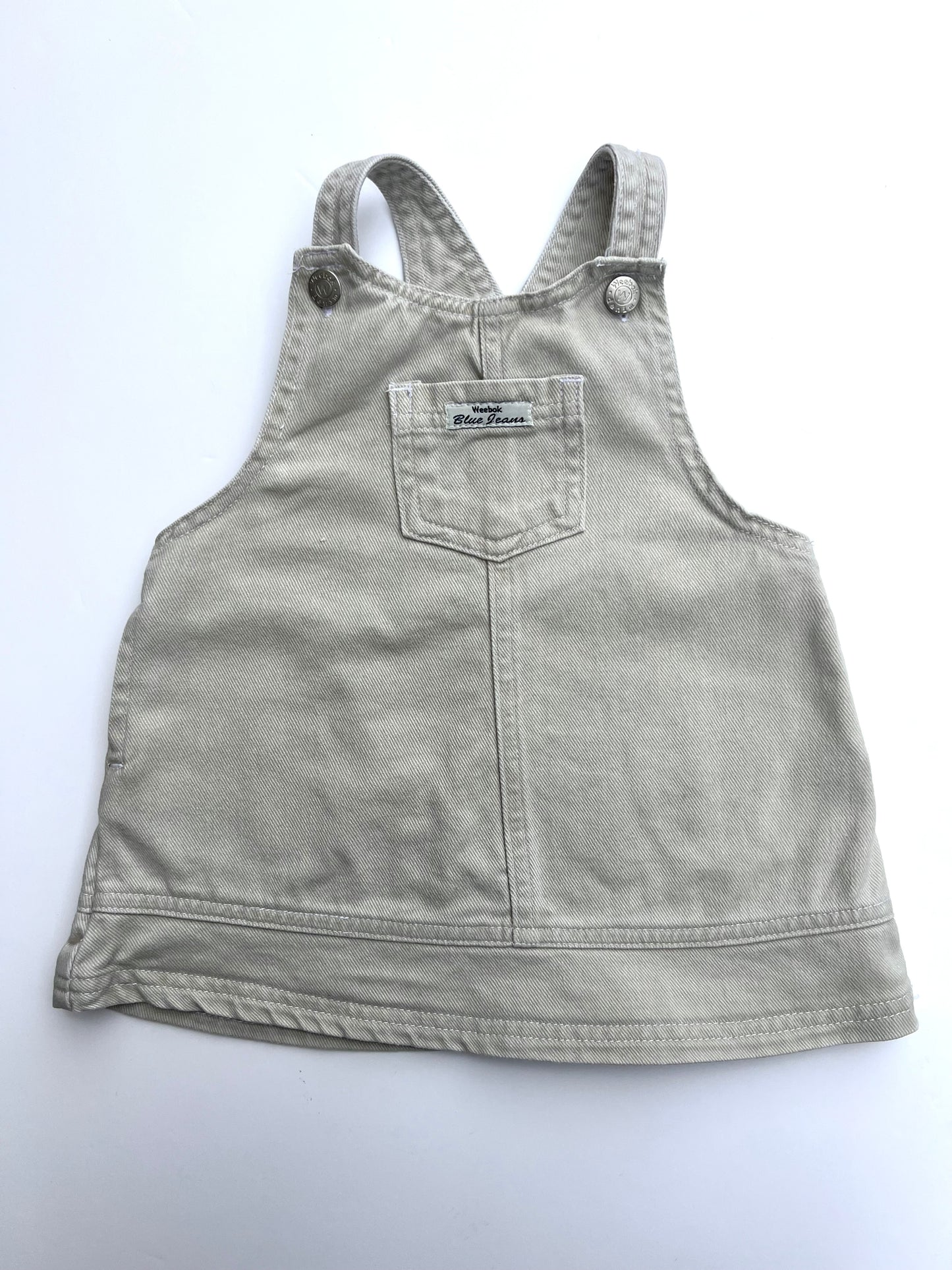 Weebok by Reebok Vintage Dungaree Dress - Age 12m