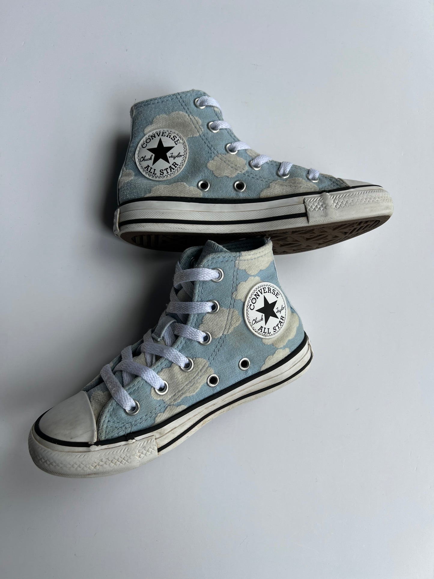 Converse Textured Cloud High Top Trainers - Size 11.5uk