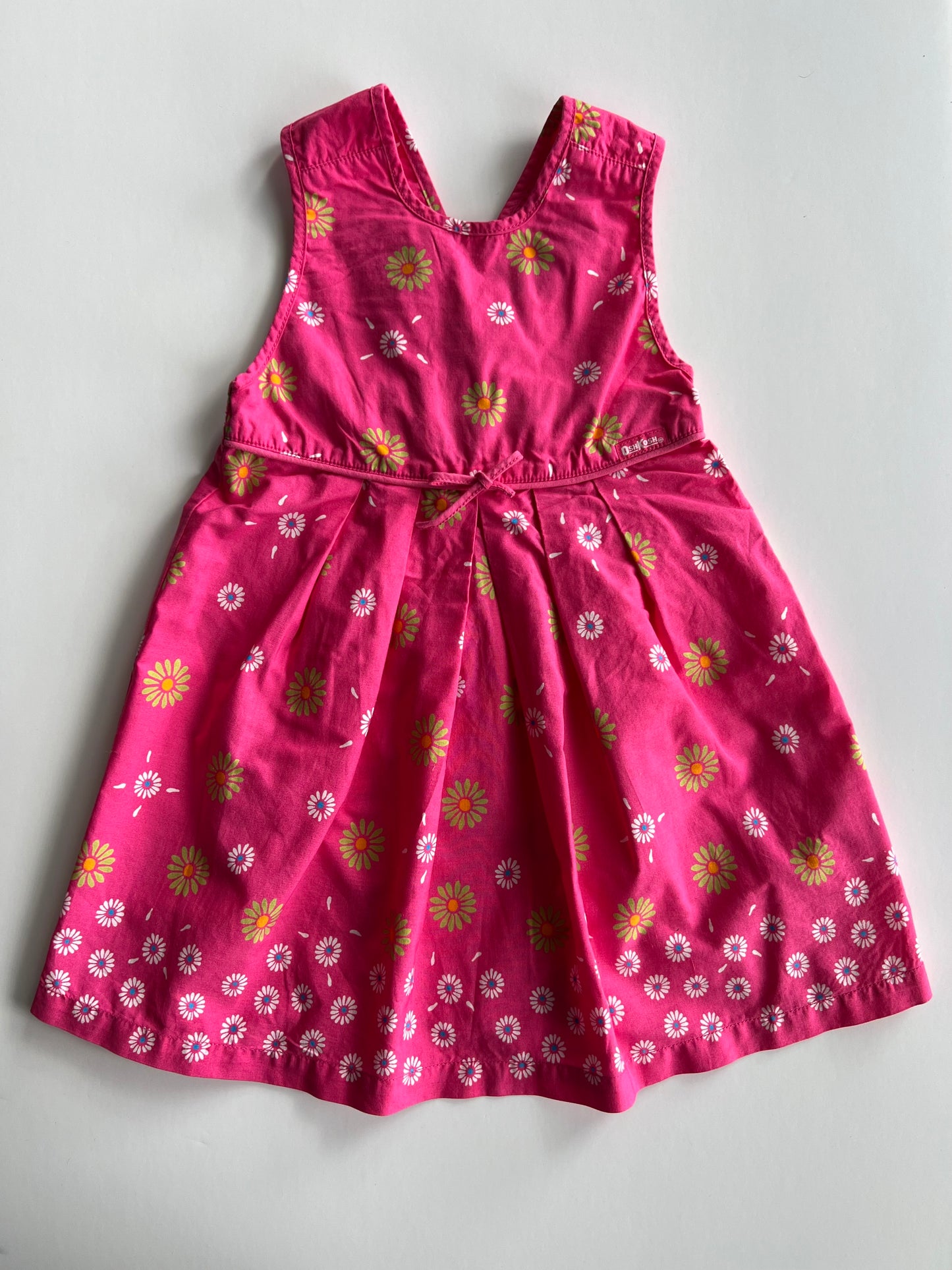 Oshkosh Vintage Floral Cross Back Dress - Age 18-23m