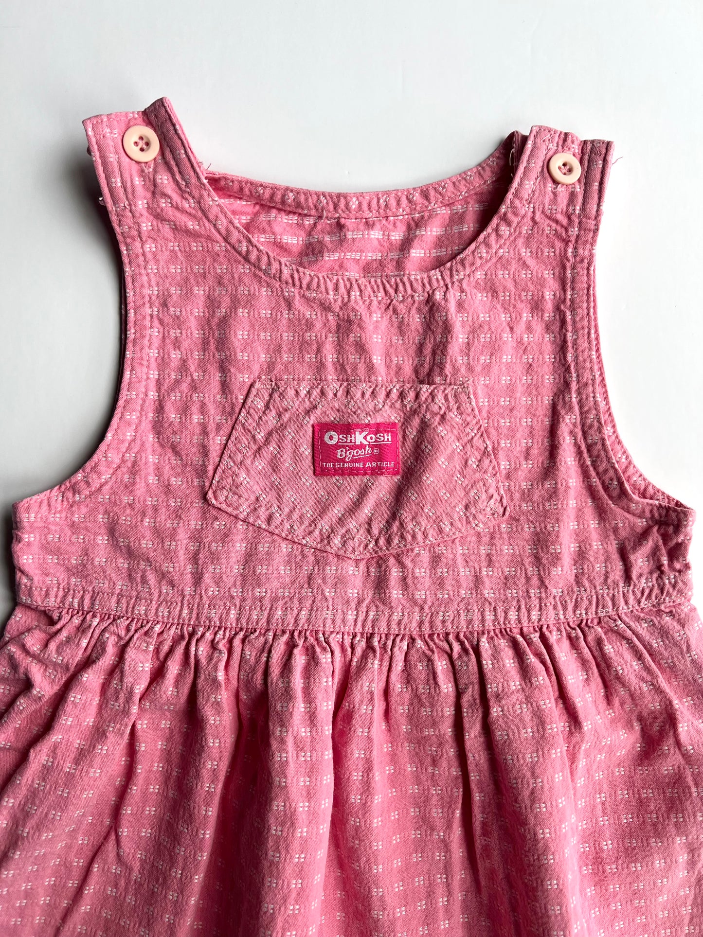 Oshkosh Vintage Pink Dress - Age 3