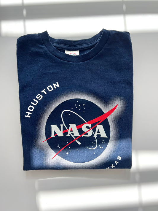 NASA Print Tee - Size S Youth (approx 3-5y)