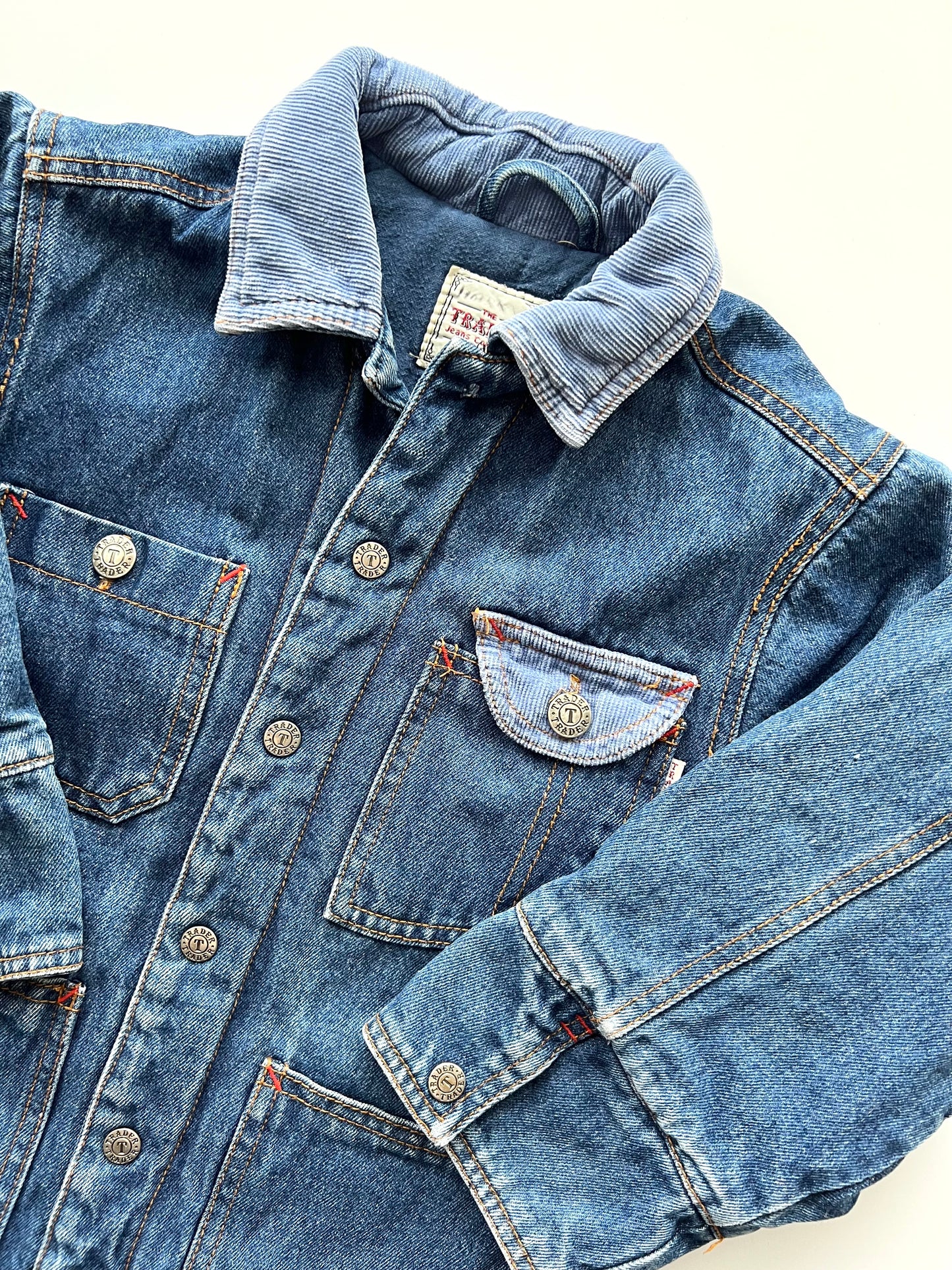 Trader Jeans Vintage Lined Denim Jacket - Age 5y