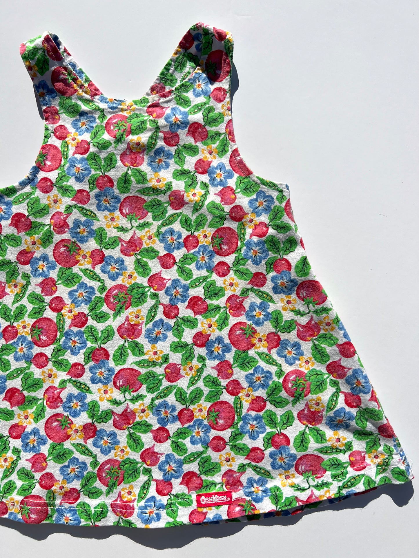 Oshkosh Vintage USA Garden Veg Dress - Age 3T (Runs small)