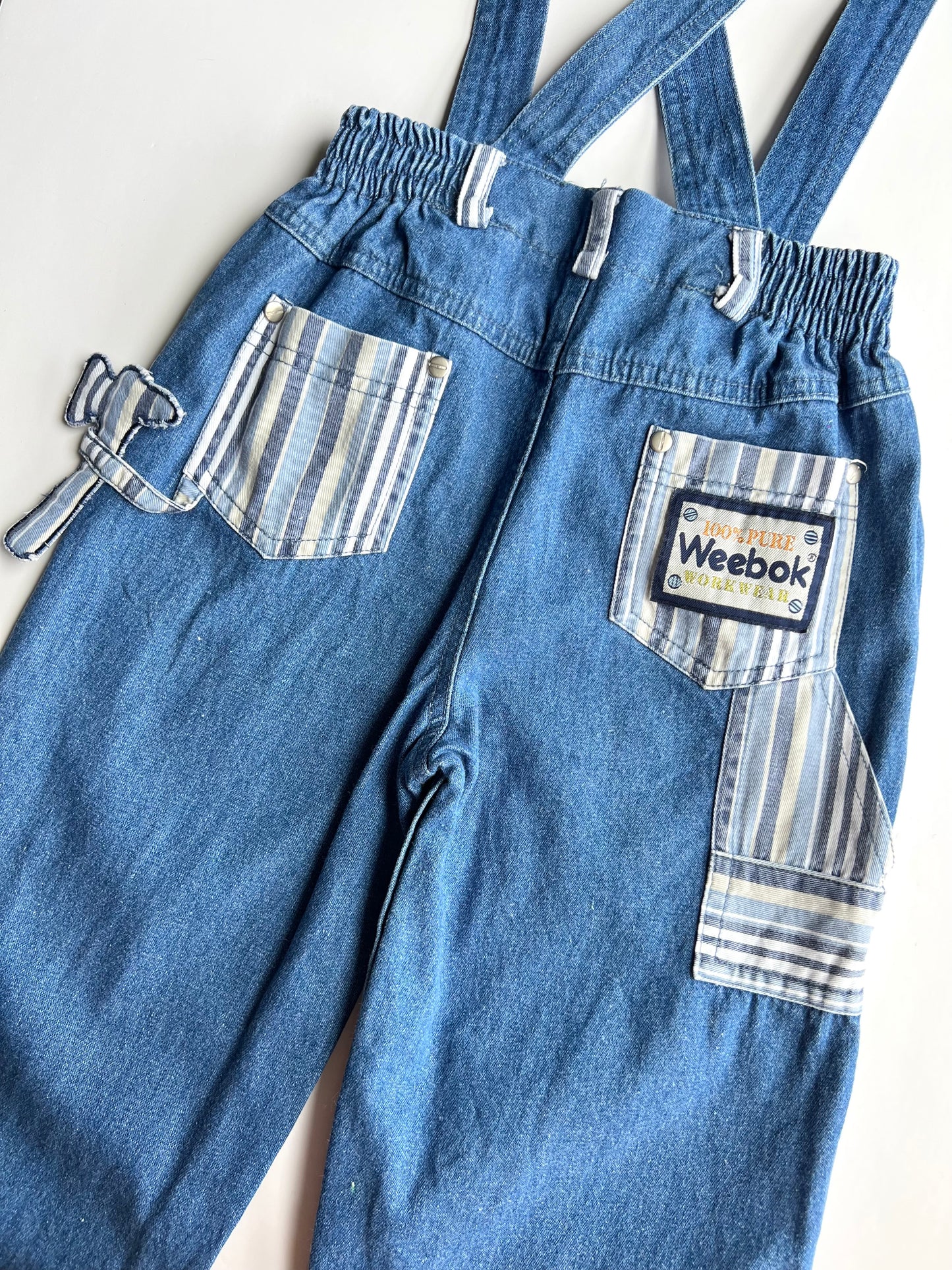 Weebok Vintage Workwear Stripe Jeans - Age 4T