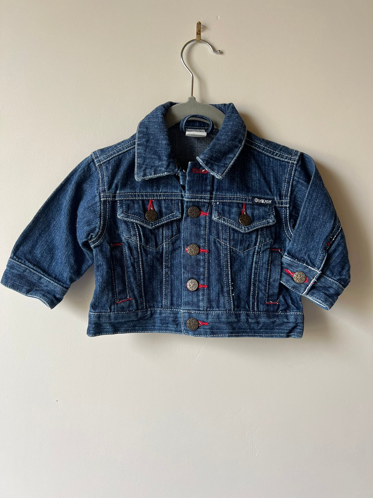 Oshkosh Vintage Denim Jacket - Age 3m