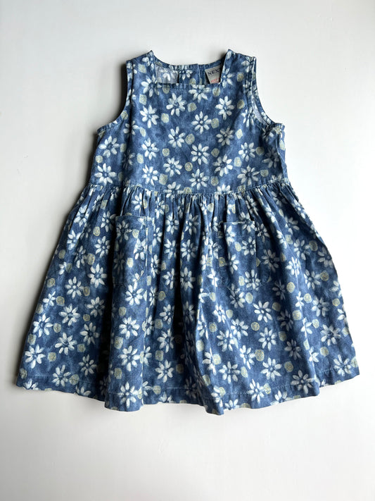 Next Vintage Floral Dress - Age 12-18m