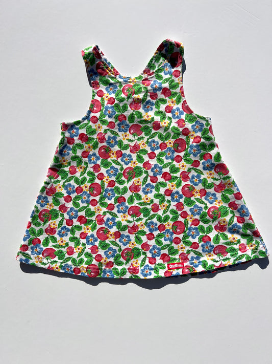 Oshkosh Vintage USA Garden Veg Dress - Age 3T (Runs small)