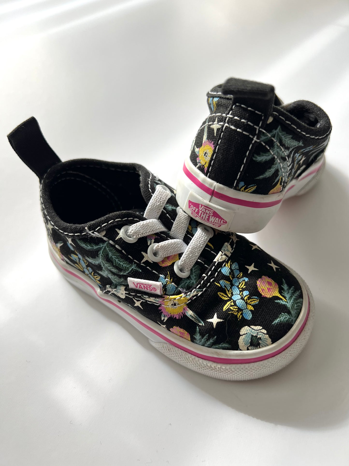 Vans Floral Authentic Shoes - Size 4uk Infant