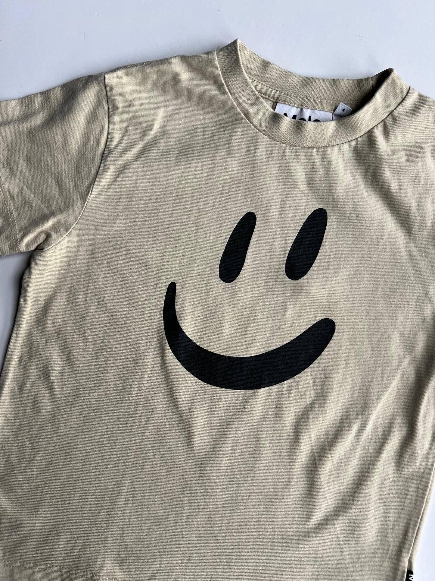 Molo Smiley Cotton T-Shirt - Age 4y