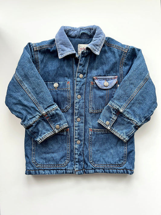 Trader Jeans Vintage Lined Denim Jacket - Age 5y