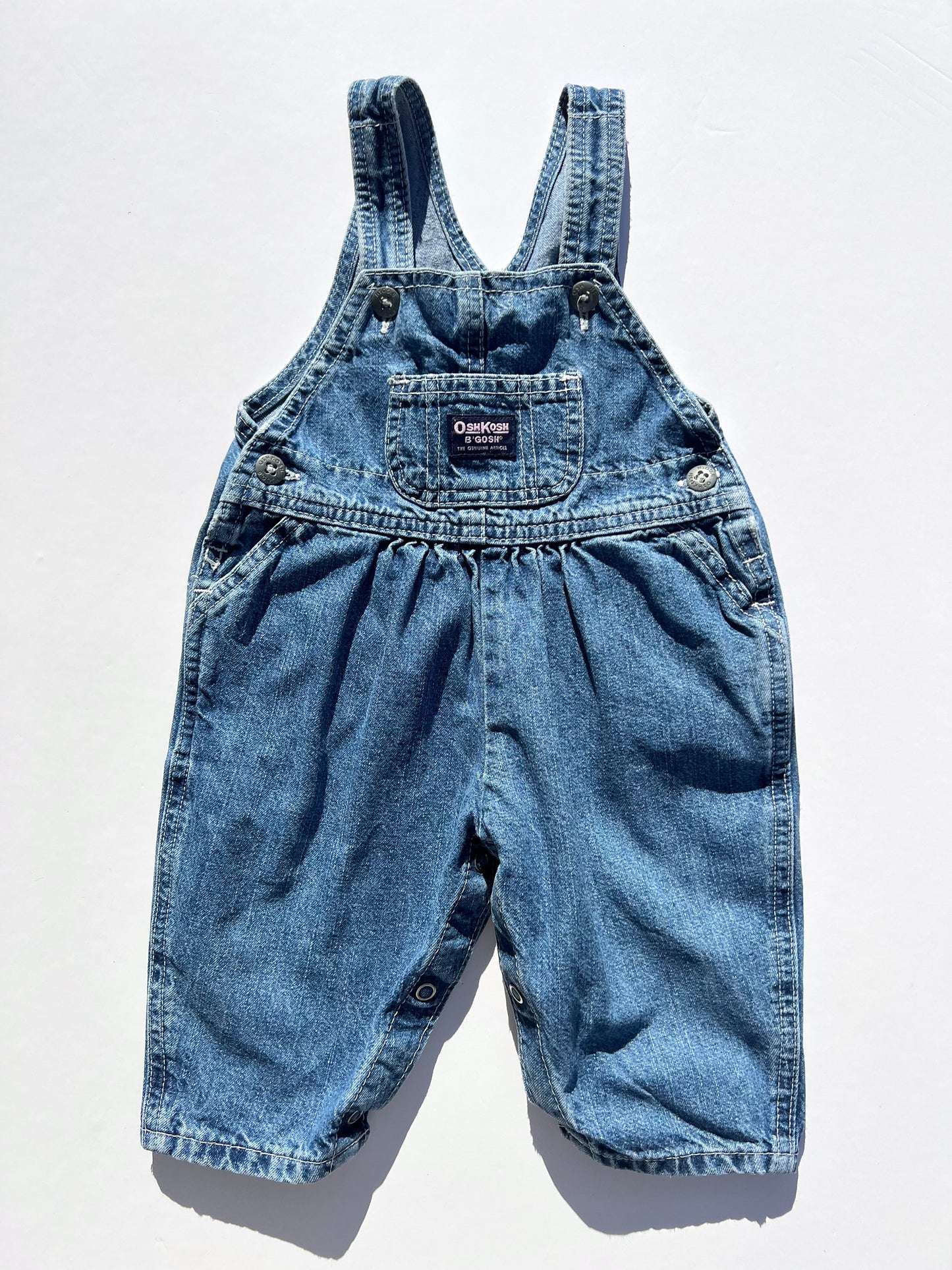 Oshkosh Vintage Dungarees - Size LG (best fit 6-12m)