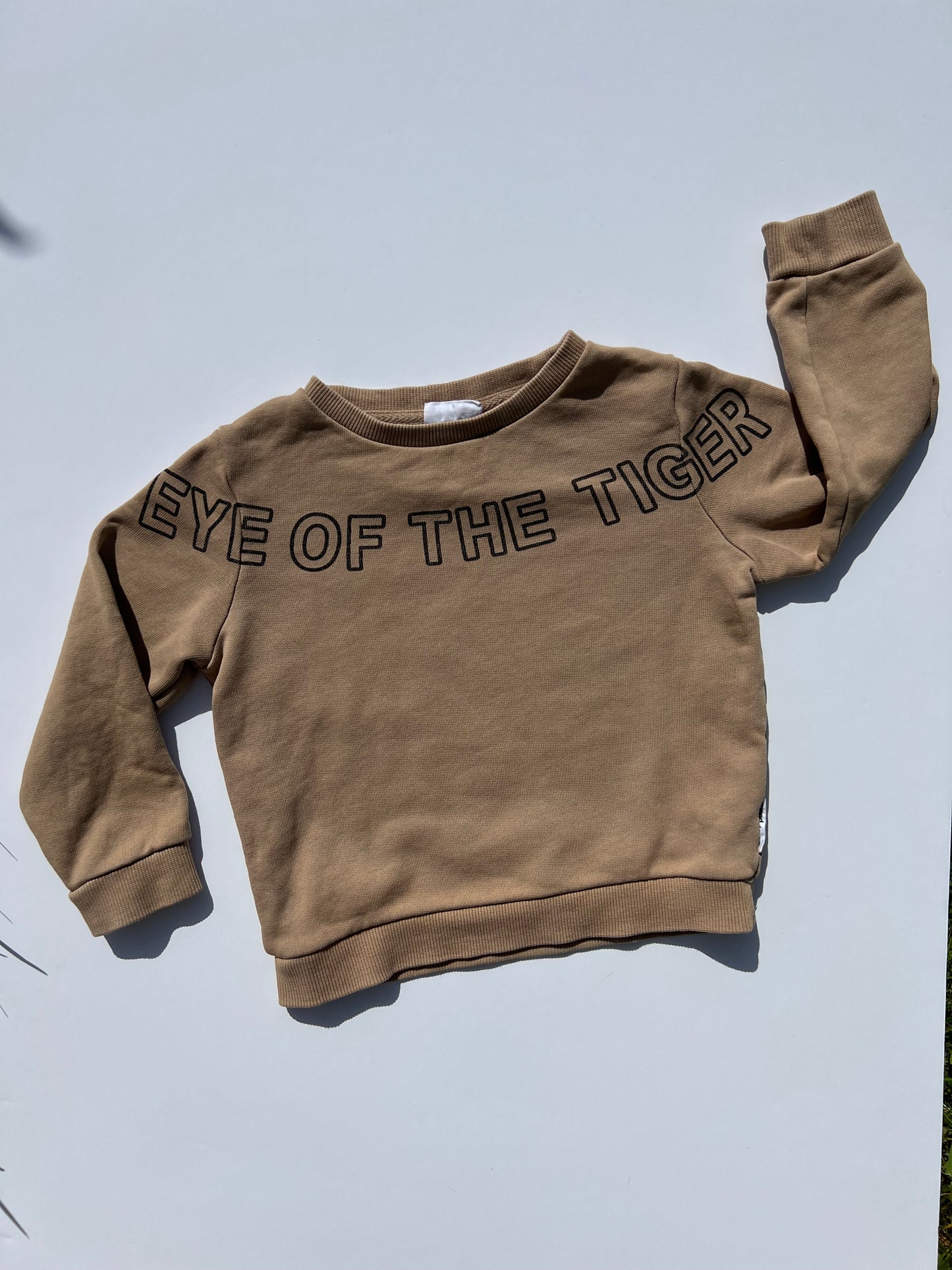 Mead for Mini Eye of the Tiger Sweater- Age 3-4y