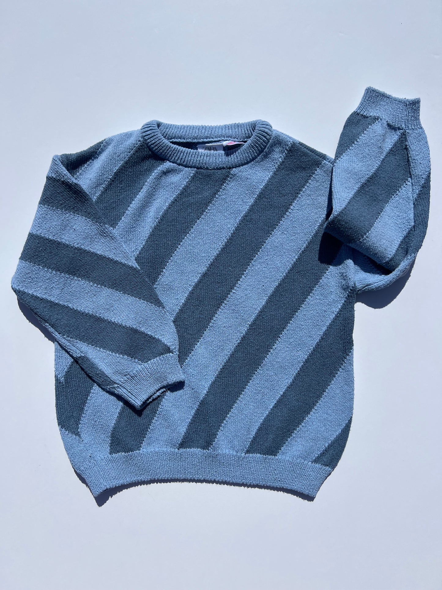 Zara Stripe Lightweight Knit - Age 4-5y