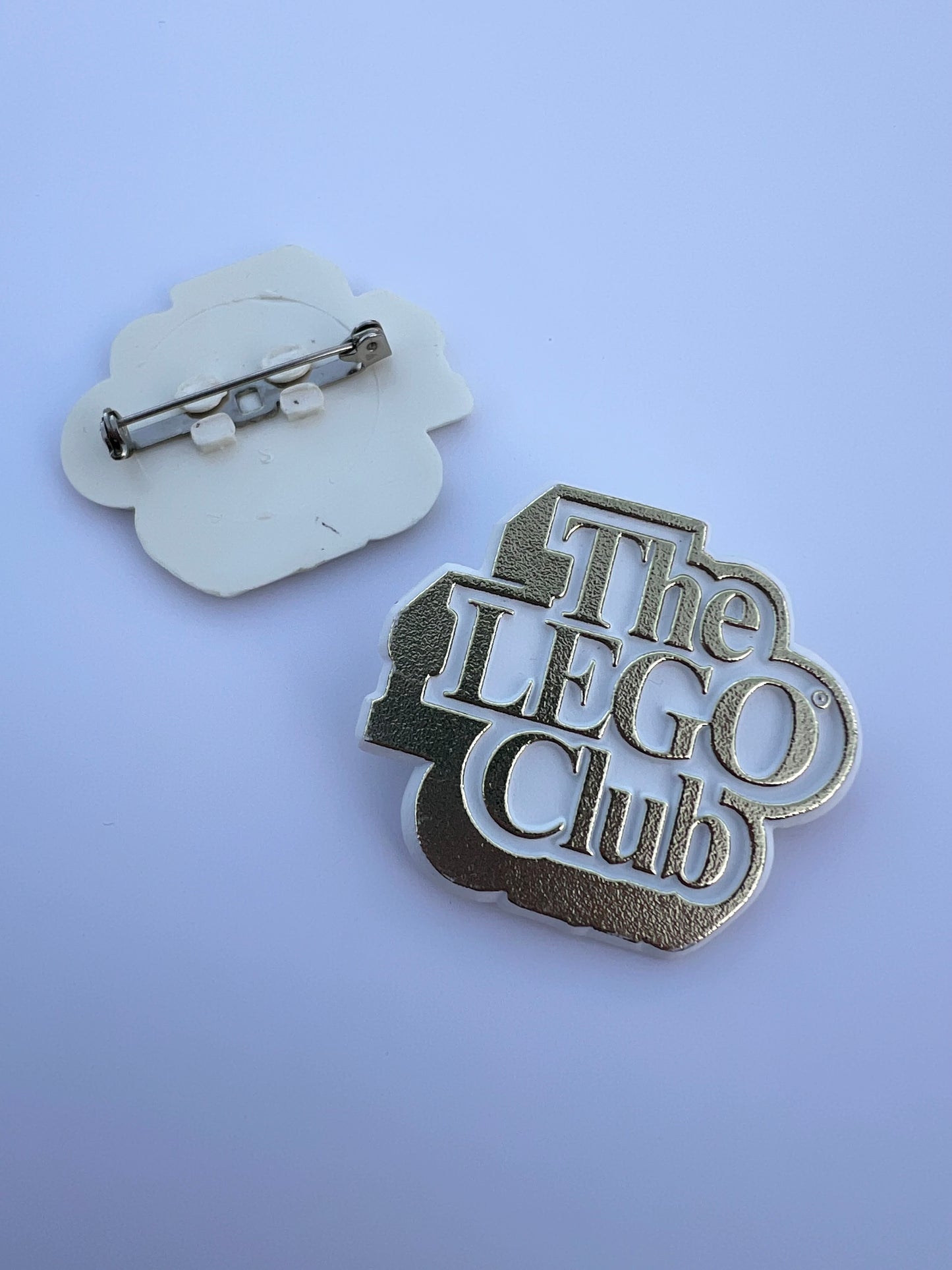 The Lego Club Vintage Pin Badges