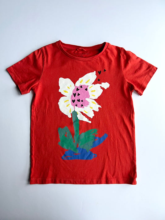 Stella McCartney Flower Print Graphic Tee - Age 6y