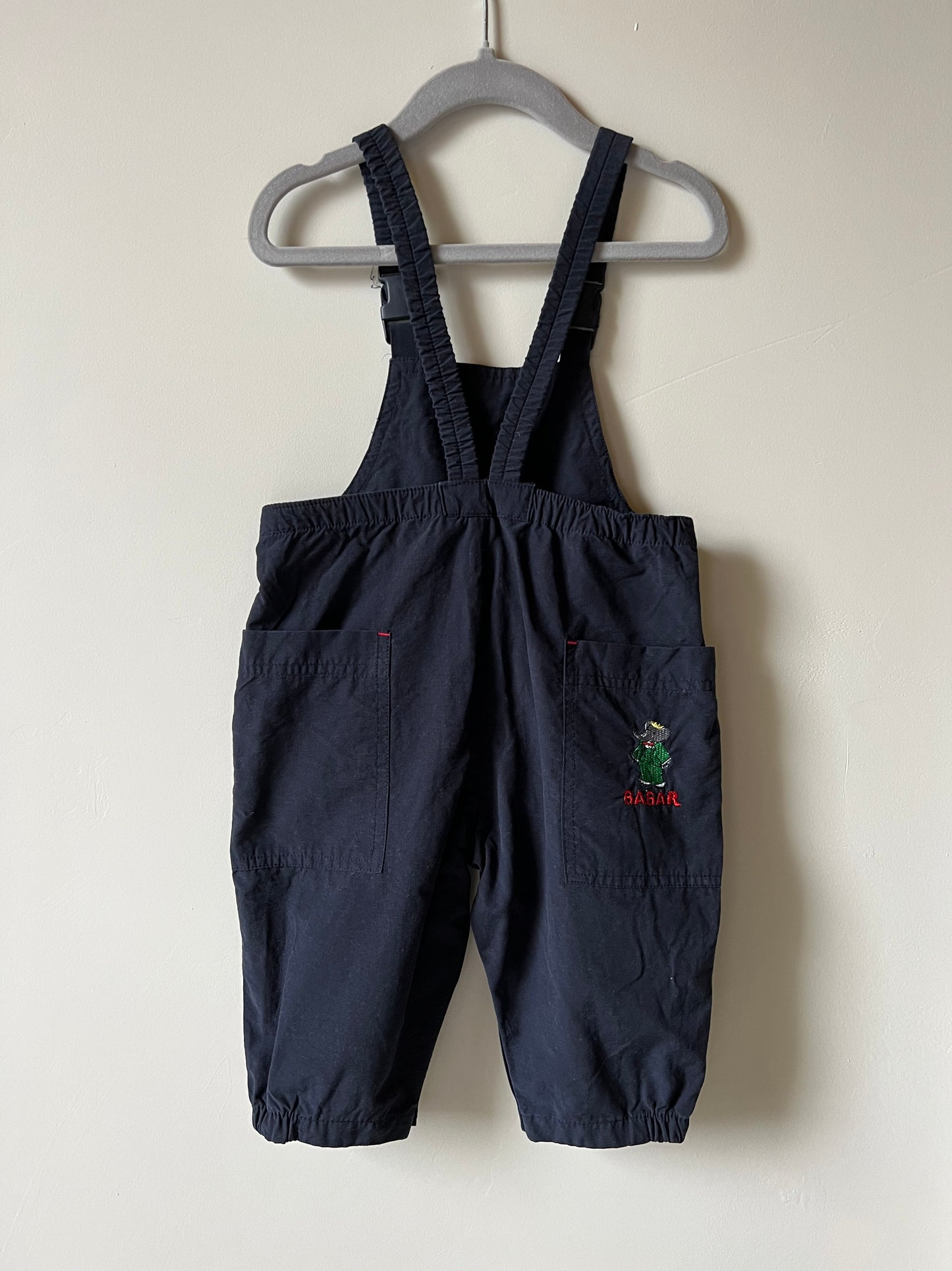 Vintage Babar Dungarees - Age 12m