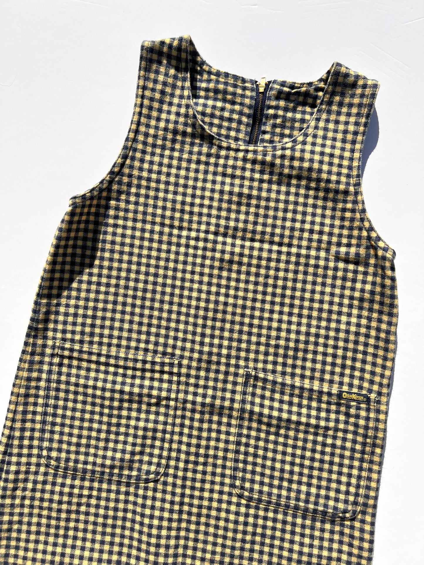 Oshkosh Vintage Aus Gingham Dress - Age 8y